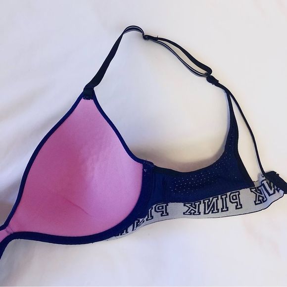 Victoria's Secret PINK Navy Blue Push-Up Bra 36B - Picture 4 of 4